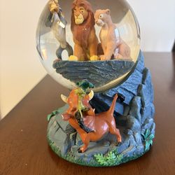 Disney snow globe