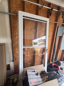 Screen front door