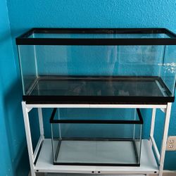 Fish Tanks And Fish Tank Stand 
