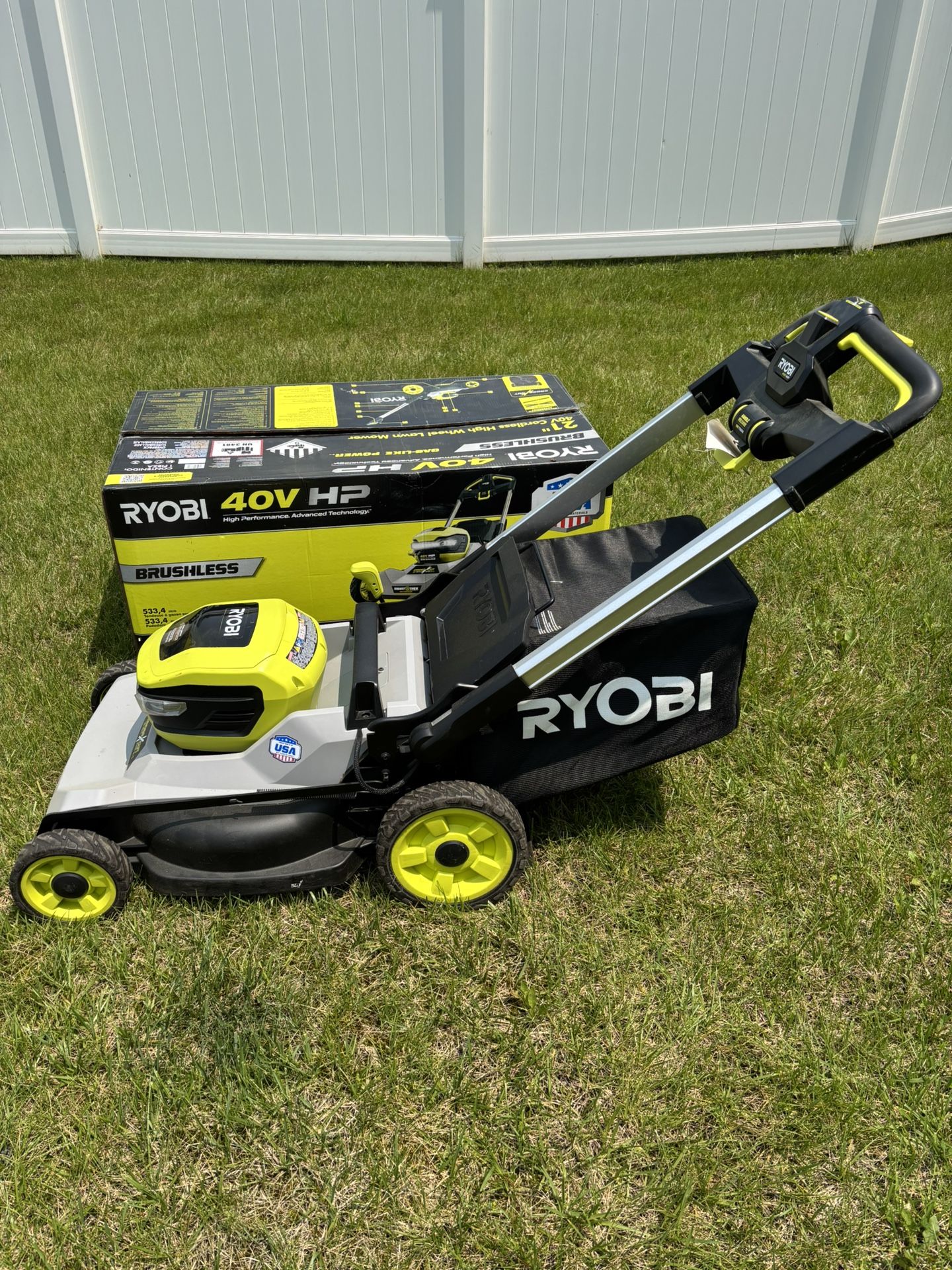RYOBI 40V Electric Mower