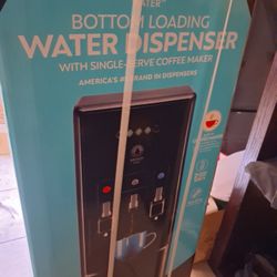 New Primo Water Dispenser With Single Serve Coffee Maker 
