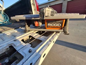 RIDGID Wet Tile Saw