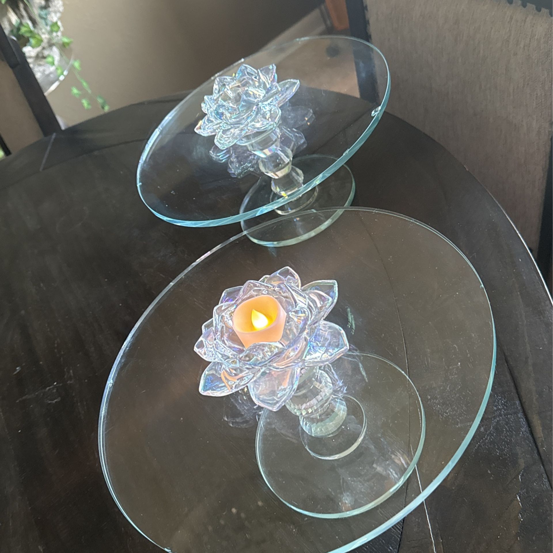 Glass Center pieces