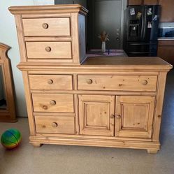 Furniture Dresser Whit Mirror