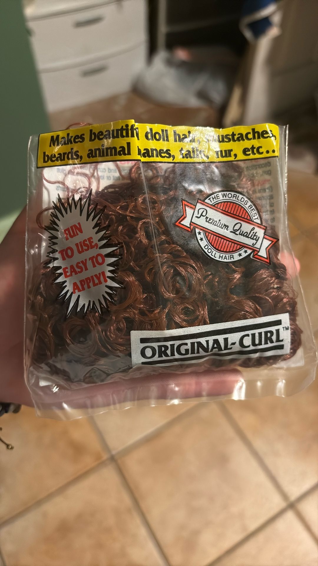 Curly Doll Hair