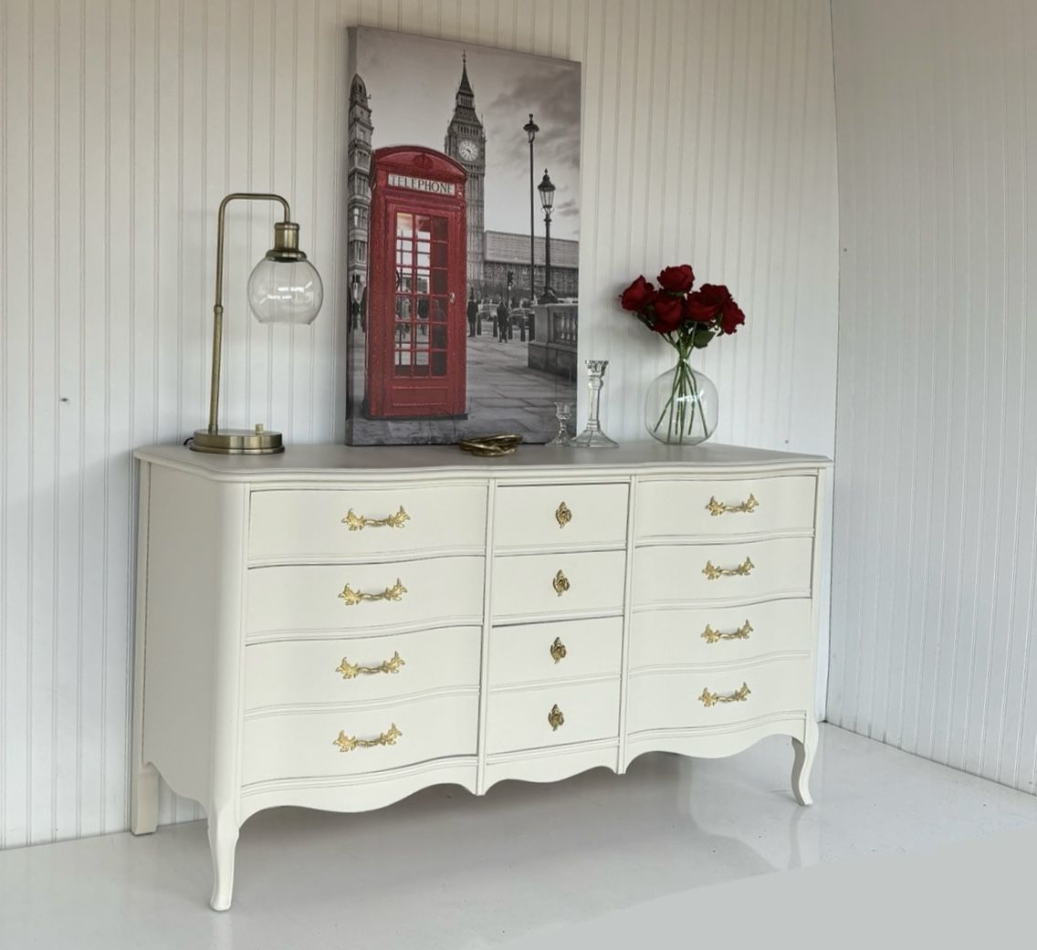 French Provincial Dresser - Bedroom Set - Dresser Set - Credenza - Nursery Furniture