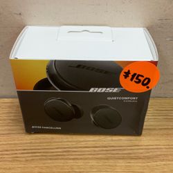 BOSE NOISE CANCELLING QUIETCOMFORT EARBUDS.