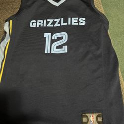 Grizzlies #12 Morant NBA Jersey 