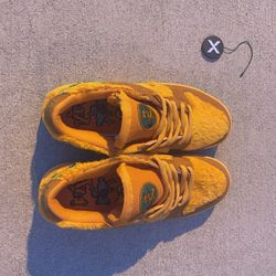 Grateful Dead orange dunks 