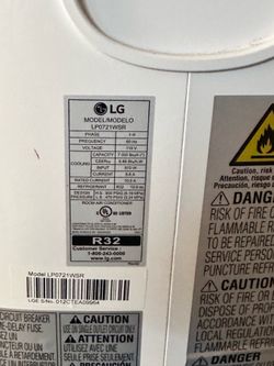 LG A/C portable unit