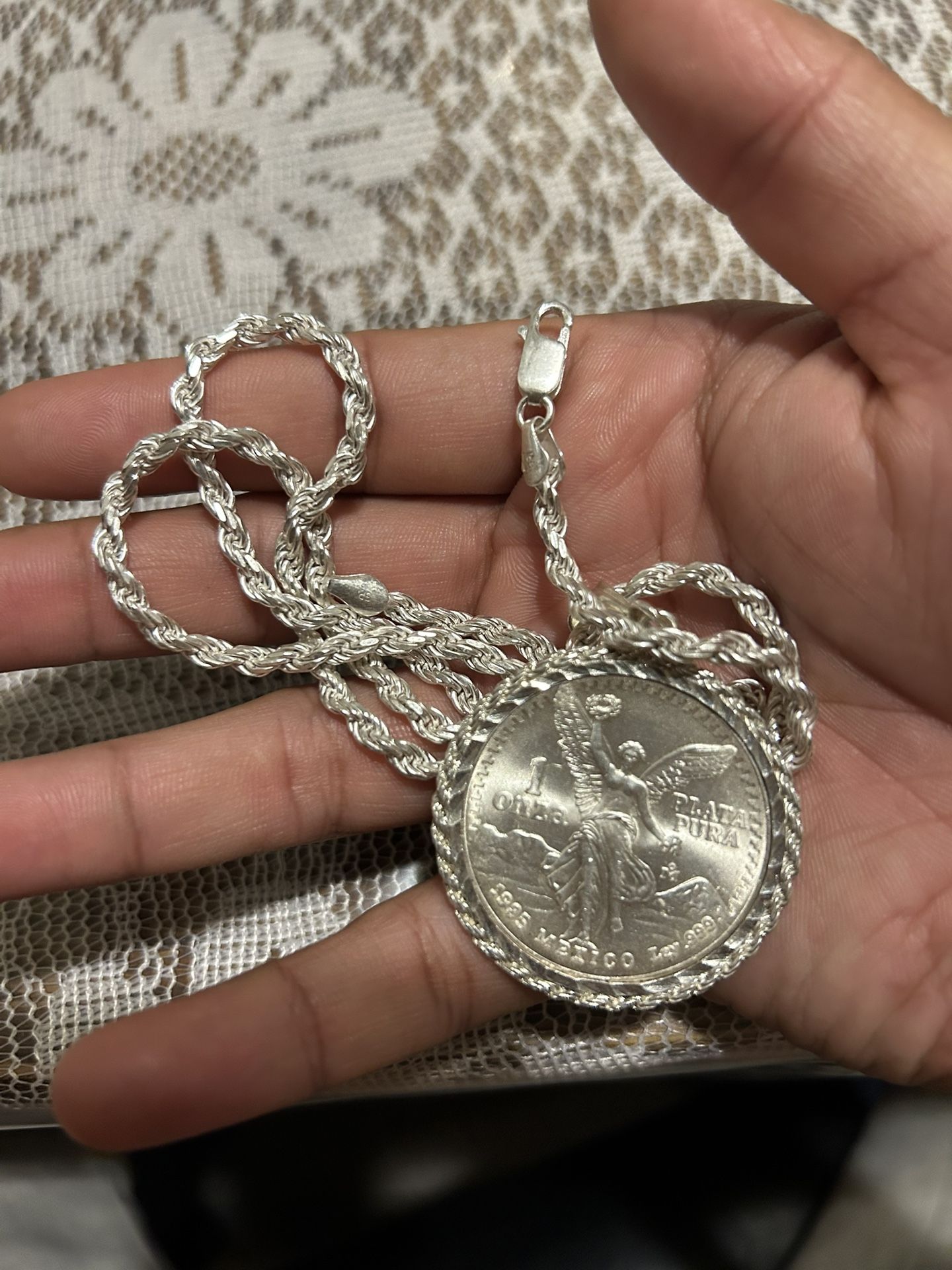 Silver Rope Chain