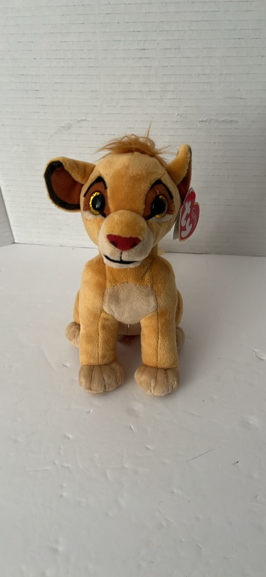 Disney TY Sparkle Simba Plush