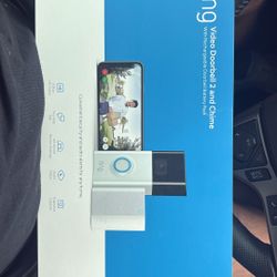 Ring video doorbell 2 and chime 