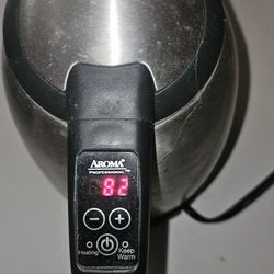 Works Perfect AROMA® Professional 1.7L / 7-Cup Premium stainless steel precise temperature control electric water kettle H10" Diameter 6"
Pick up Tama