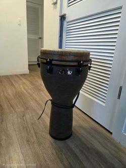 Remo Mondo Designer Series Key-Tuned Djembe Earth 12x24
