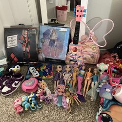 Girls Toys , Accessories, Costumes Etc Bundle!