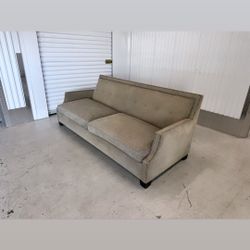 Comfy Gray Sofa Couch 