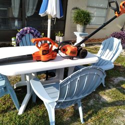 Electric Black+decker ,Blower And Edge , .