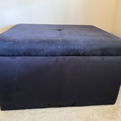 Navy Ottoman ( big size)