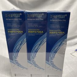 ICEPURE Refrigetaror Water Filter 3Pack