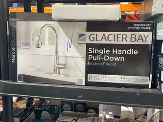 Glacier Bay Marcie Touchless Pull-Down Kitchen Faucet Brushed Nickel - New