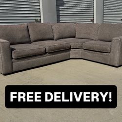 FREE DELIVERY || Pottery Barn 3Pc Sectional Couch