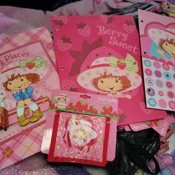 Strawberry Shorrcake Folders And Wallet