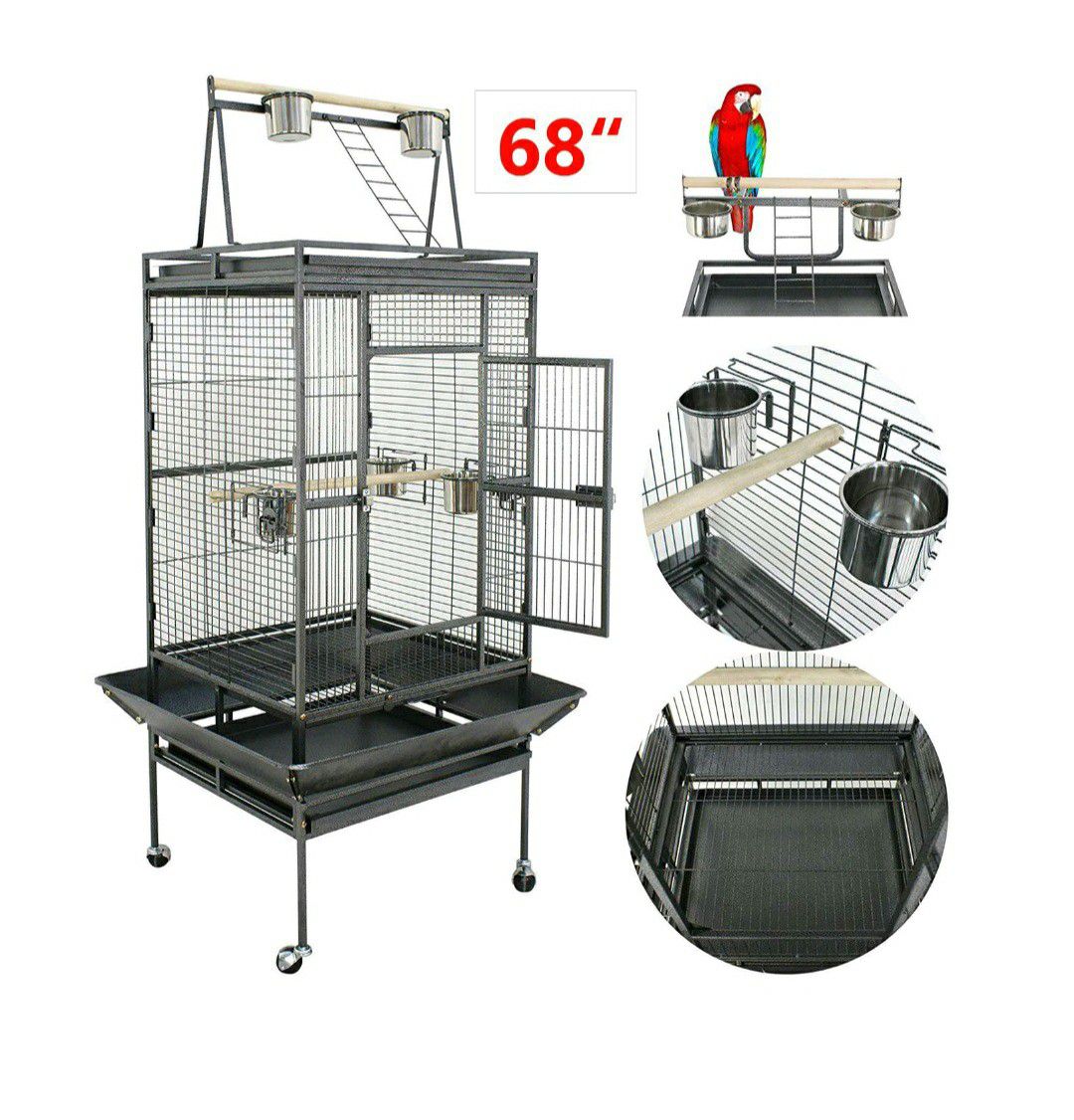Large Bird Cage with Gym
