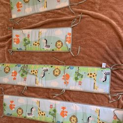 Boppy pillow and Crib Bumpers 