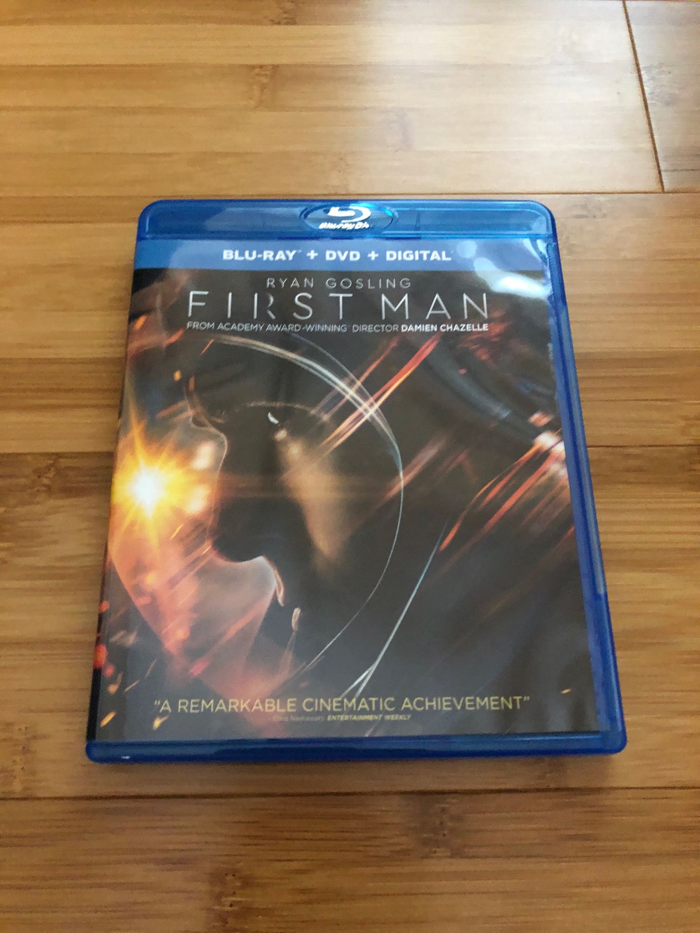 First Man Blu-ray