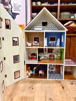 Epic Homemade Dollhouse