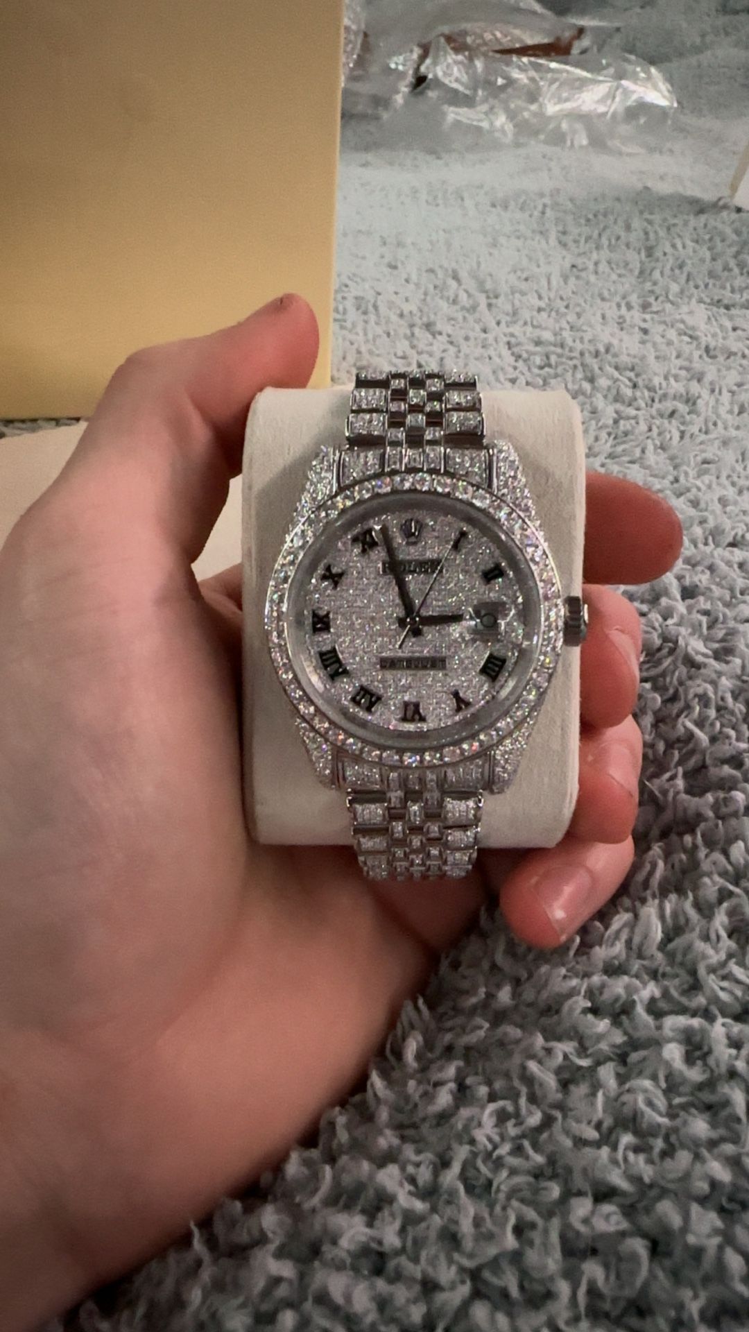 ROLEX VVS1 Moissanite