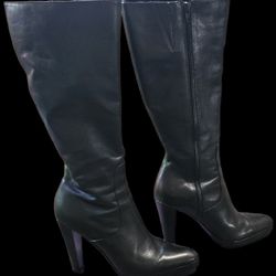 Black Leather Boots