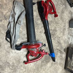 Two Toro Leaf Blower/vacuum