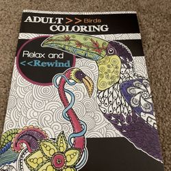 Adult coloring book