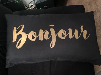 Small decorative pillow