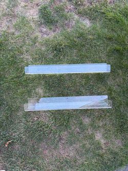 Clear shelves