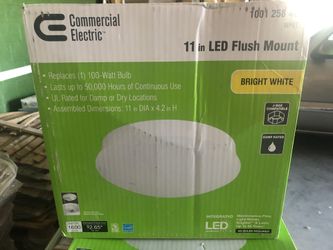 Commercial Electric LED Light -4 of Them  