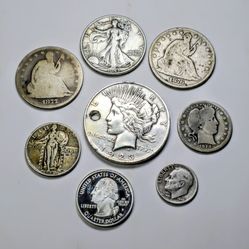 Mixed US 90% Silver Coins Lot - Below Melt Price 
