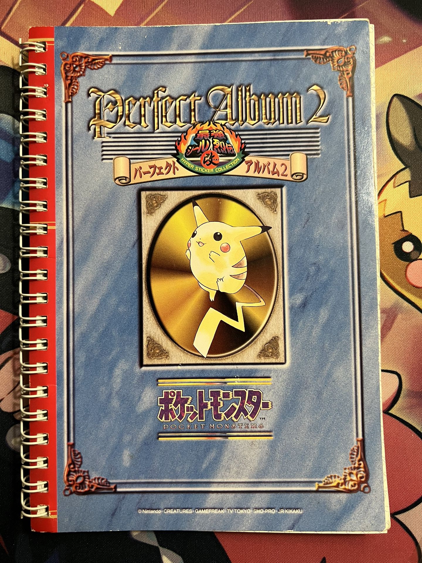 Pokemon Amada Stickers Perfect Album 2