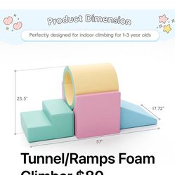 Tunnel/Ramps Foam Climber 
