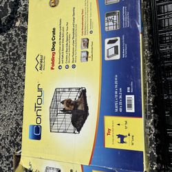 Small dog crate. Pet crate. New. Toy crate. 16x12 folding dog crate