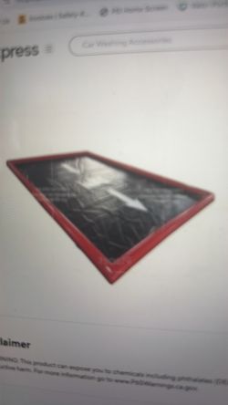 Water Containment Mat Durable 5x3m Outdoor Inflatable Car Mats PVC