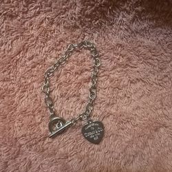 Vintage Tiffany Heart Bracelet