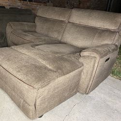 Love Seat Reclinable Electrico Nuevo