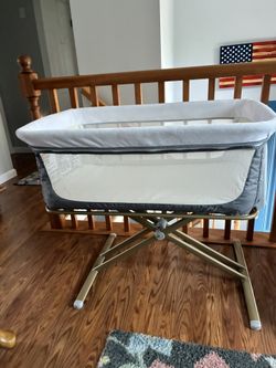 Bassinet Portable Folds Down Easy