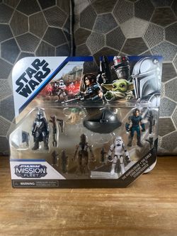 Hasbro Mission Fleet Mandalorian The Child Cara Dune IG-11 Stormtrooper
