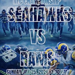 NFC Championship: Rams at Seahawks