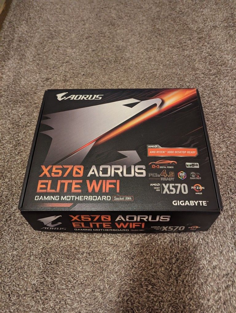 Gigabyte X570 Auros Elite Wifi for Sale in Seatac, WA OfferUp