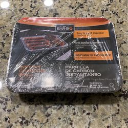 Portable Disposable  barbecue grill -Comes with everything you need